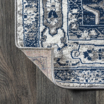 Jerica modern Persian Vintage Medallion Area Rug